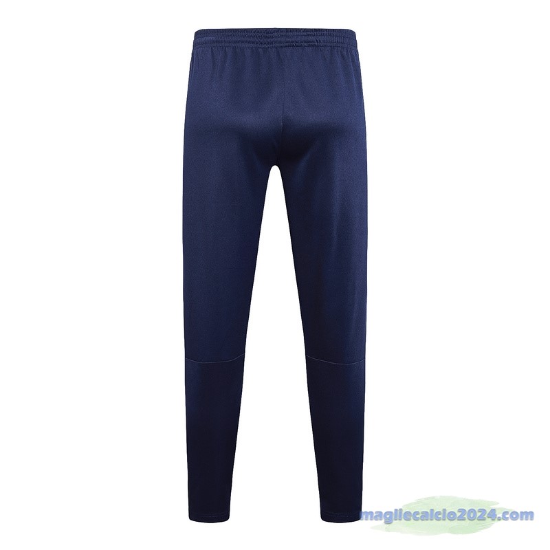 Pantaloni Deportivos Marsella 2023 2024 Blu Bianco Poco Prezzo