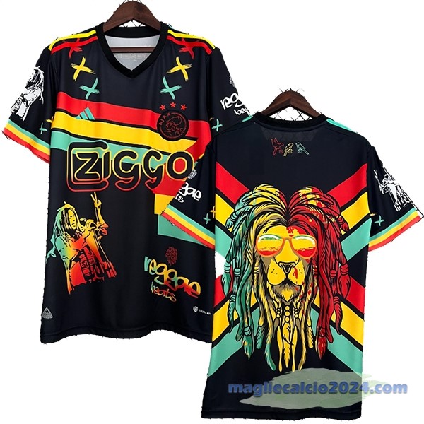 Thailandia speciale Maglia Ajax 2023 2024 Nero Giallo Poco Prezzo