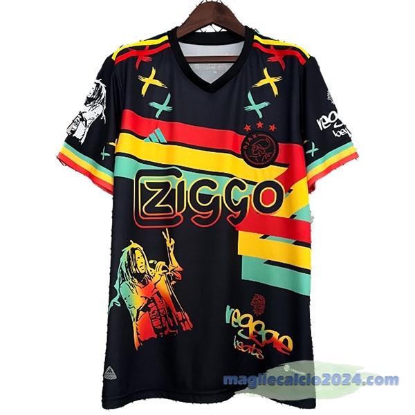 Thailandia speciale Maglia Ajax 2023 2024 Nero Giallo Poco Prezzo