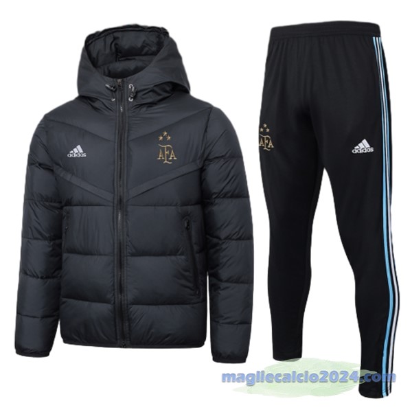 Set Completo Giacca in Cotone Argentina 2023 Nero Poco Prezzo