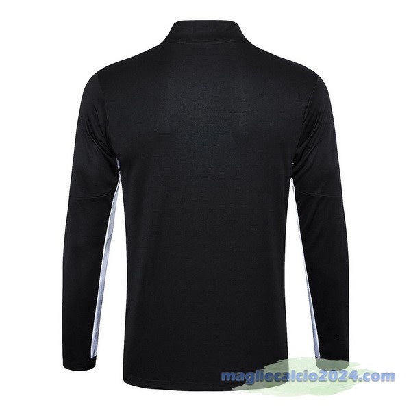 Sudadera Entrenamiento Paris Saint Germain 2023 2024 Nero Bianco Poco Prezzo
